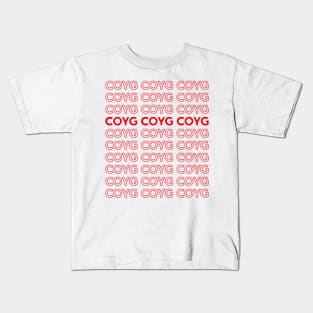 COYG COYG COYG Kids T-Shirt